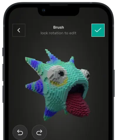 iPhone 13 with Voxcell App